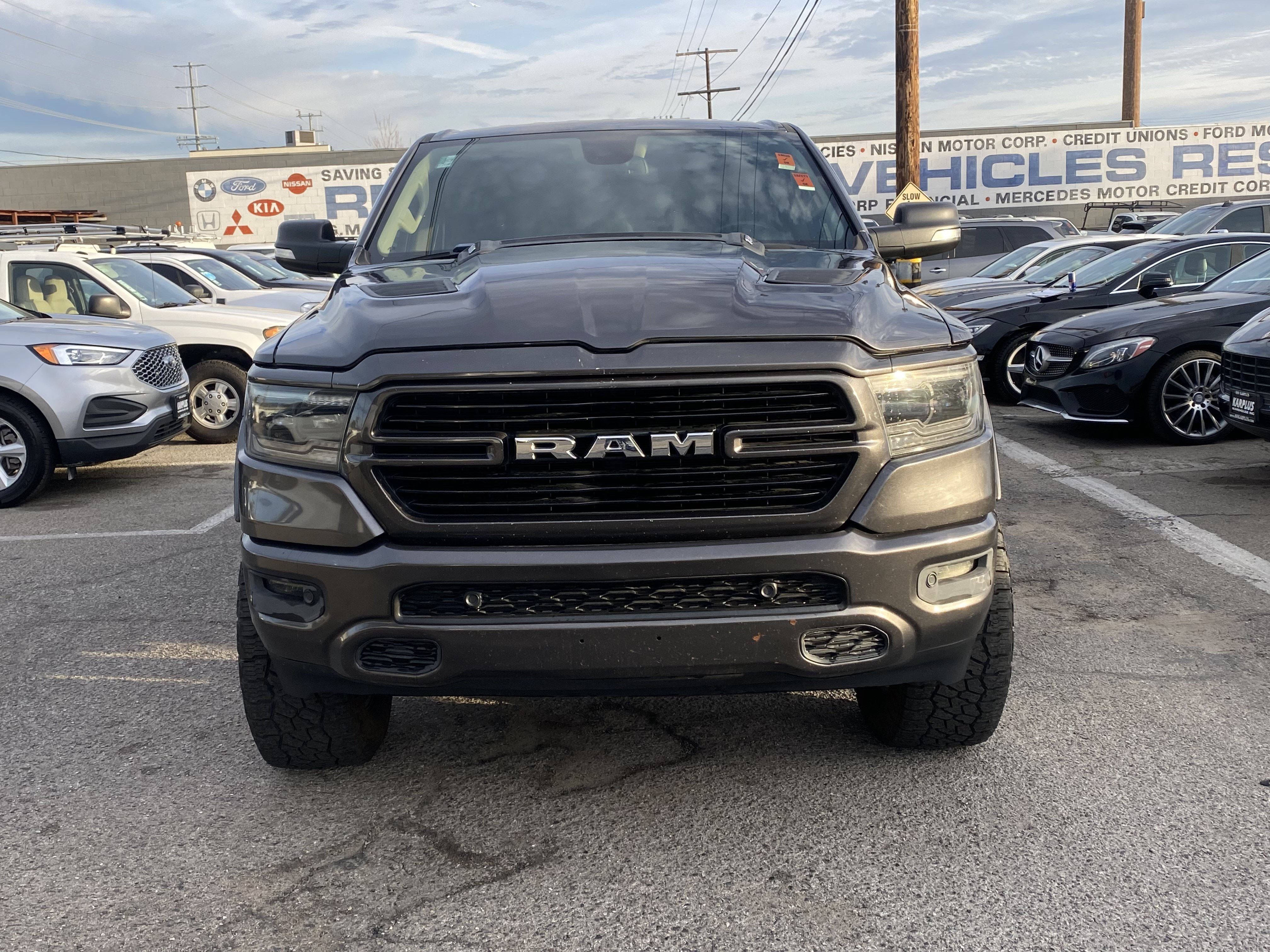 2019 RAM 1500 — rear three-quarter view